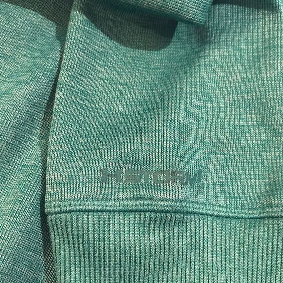 Under Armour 1/4 zip mock neck fleece pullover SZ Xlarge - Picture 6 of 10